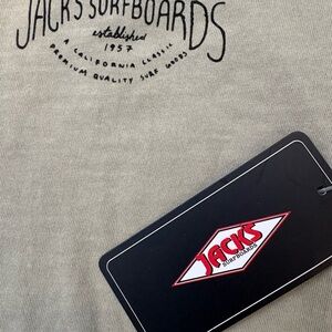 Jack's Surfboards Men's Long Sleeve Tee - Gray